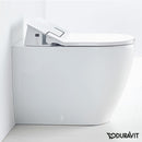 Duravit ME by Starck Floorstanding Washdown Toilet with NEW SensoWash® Slim Toilet Seat, Set