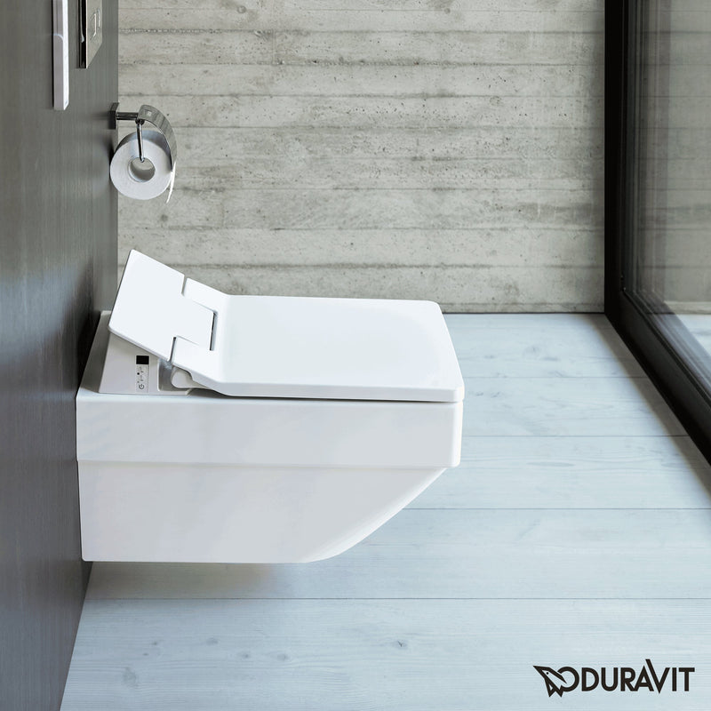 Duravit Vero Air Wall-Mounted Washdown Toilet Rimless with NEW SensoWash® Slim Toilet Seat, Set