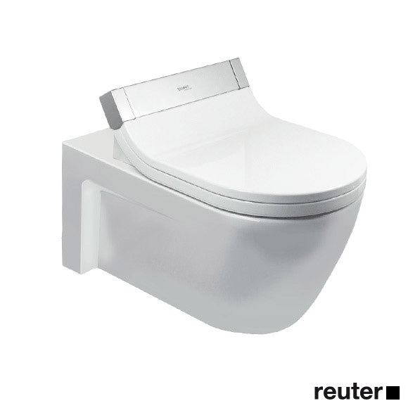 Duravit Starck 2 Wall-Mounted Washdown Toilet for SensoWash®
