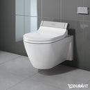 Duravit Starck 2 Wall-Mounted Washdown Toilet for SensoWash®