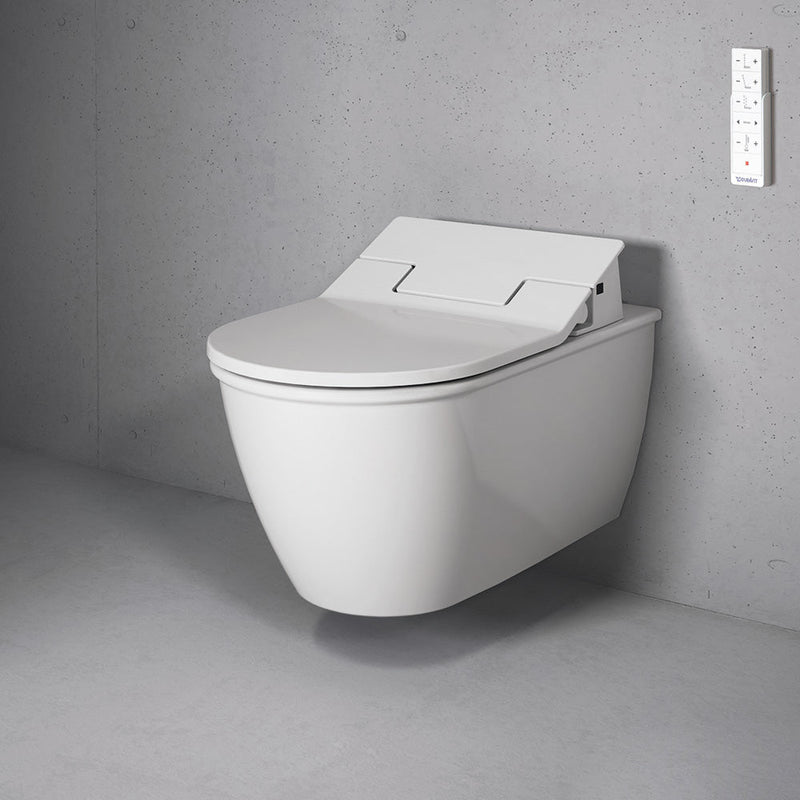 Duravit Darling New Wall-Mounted Washdown Toilet for SensoWash®, Extended Version