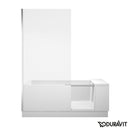 Duravit Shower + Bath Rectangular Bath with Shower Zone