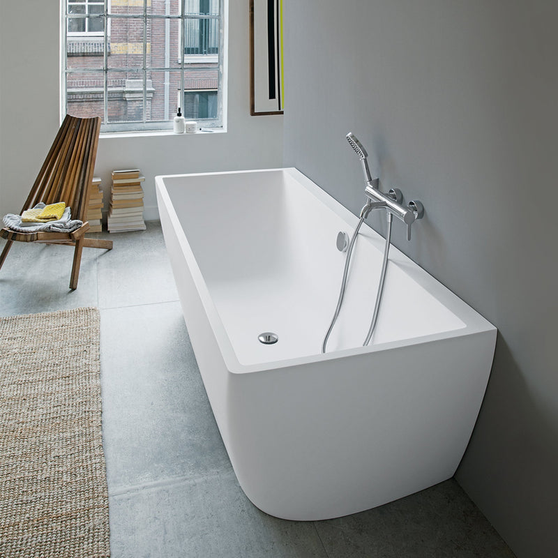 Duravit DuraSquare Back-To-Wall Bath