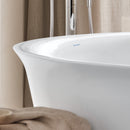 Duravit White Tulip Freestanding Round Bath