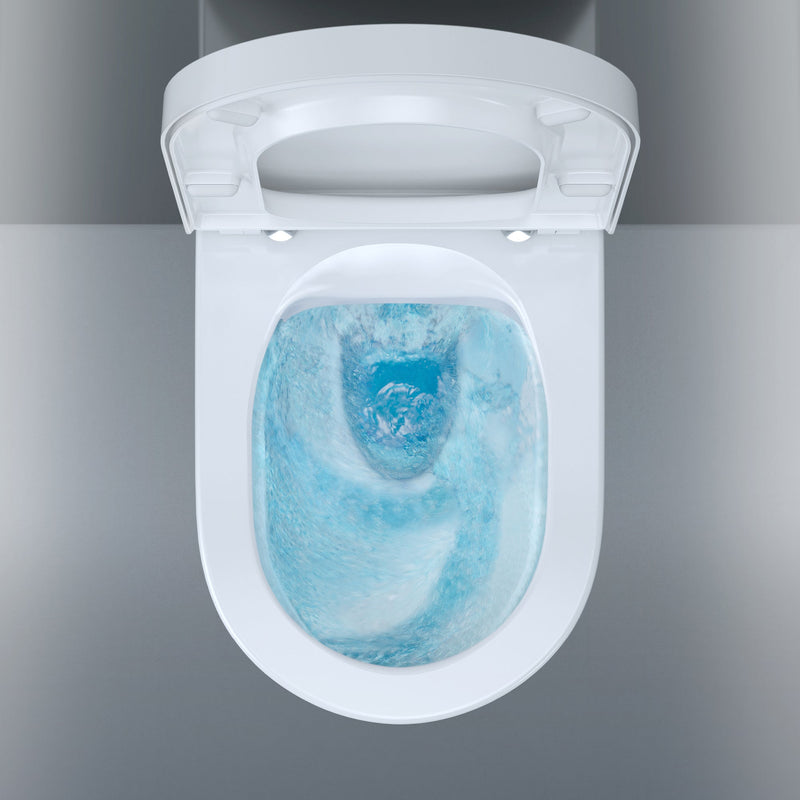 Duravit ME by Starck Toilet with NEW SensoWash® Slim Toilet Seat Set