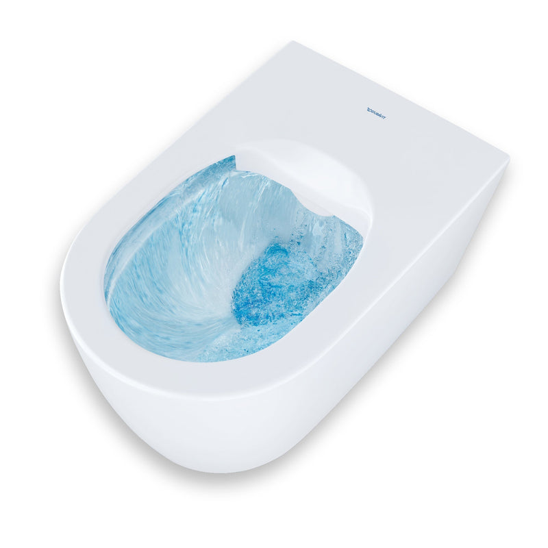 Duravit ME by Starck Toilet with NEW SensoWash® Slim Toilet Seat Set