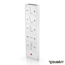 DuraStyle Wall-Mounted Washdown Toilet, Rimless (art. no. 