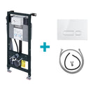 Duravit DuraSystem Wall-Mounted Toilet Element and Cistern with Flush plate