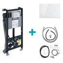 Duravit DuraSystem Wall-Mounted Toilet Element and Cistern with Flush Plate