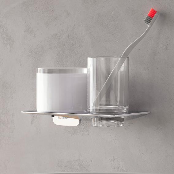 Emco Art Liquid Soap Dispenser And Tumbler Holder Set - Ideali