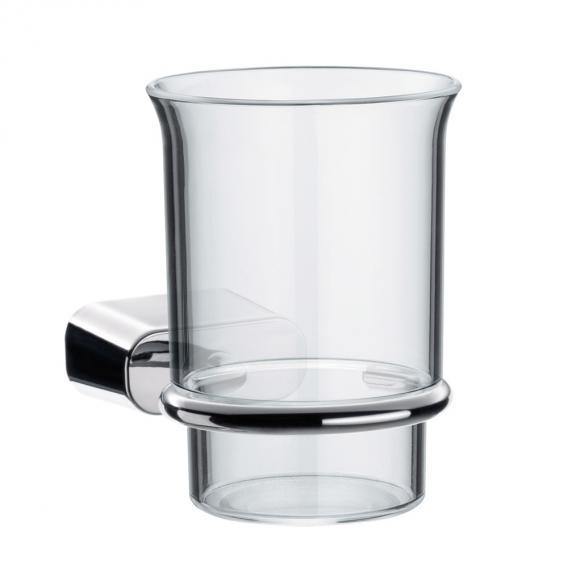 Emco Logo2 Glass Holder With Tumbler Made Of Acrylic Glass 302000102 - Ideali