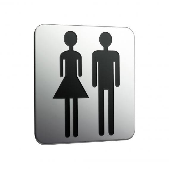 Emco System2 Door Sign "Ladies And Gents" 357600000 - Ideali