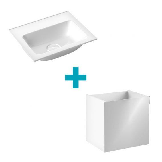 Emco Hand Washbasin & Vanit Unit Set - Ideali