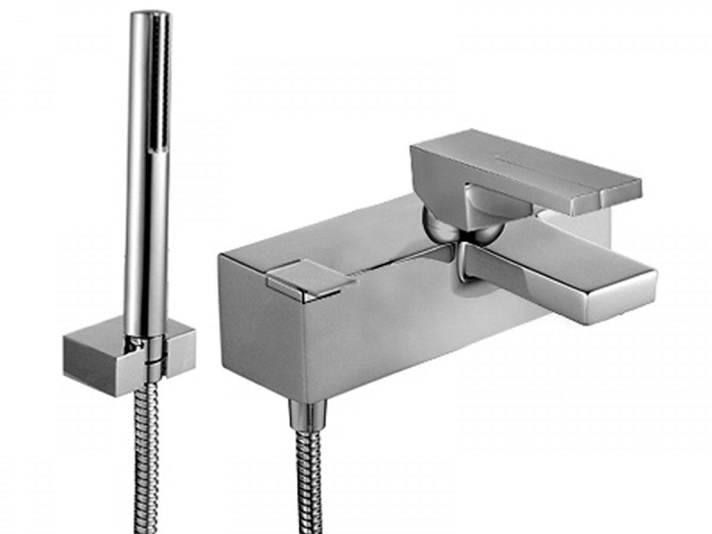 Fantini AR/38 external hot tub tap with diverter and handshower 3315S