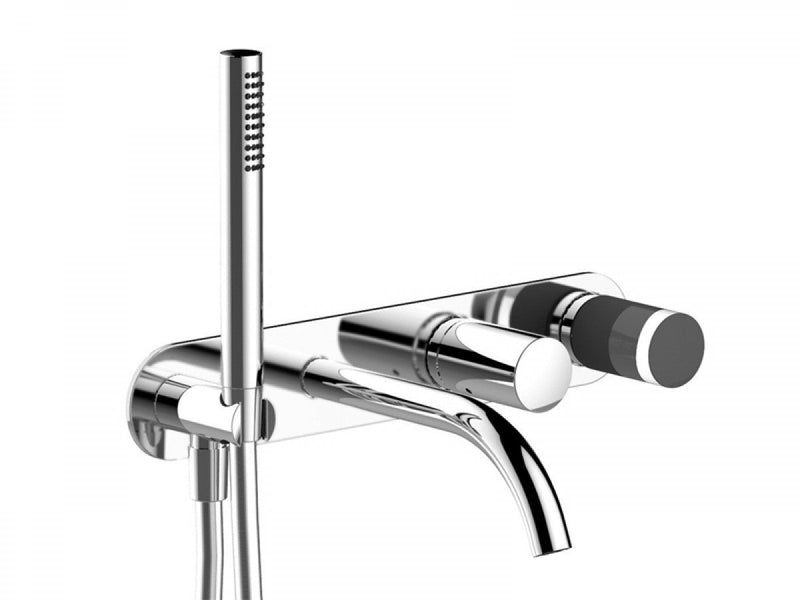 Fantini Nice body for wall hot tub tap with diverter and handshower S020B