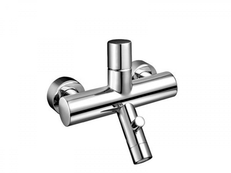 Fantini Nostromo wall external hot tub tap with diverter 1618