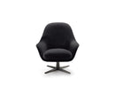 Flexform Sveva Soft Swivel Armchair - Timo 444/Satin