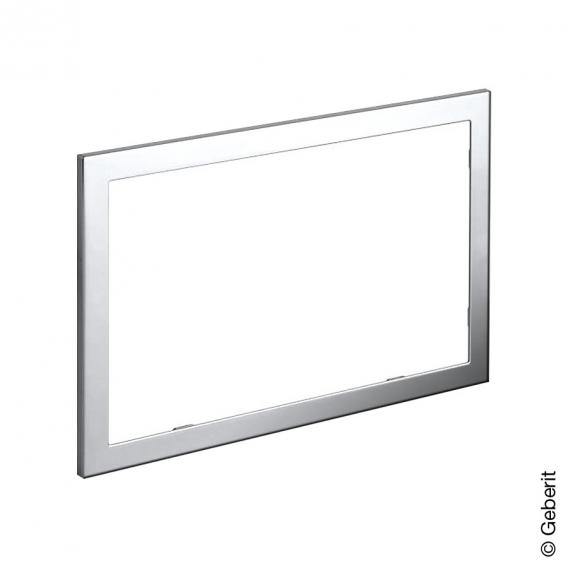 Geberit Omega60 Cover Frame Brushed Chrome - Ideali