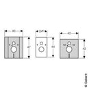 Geberit Cover Plate For Height Adjustable, Wall-Mounted Toilet - Ideali