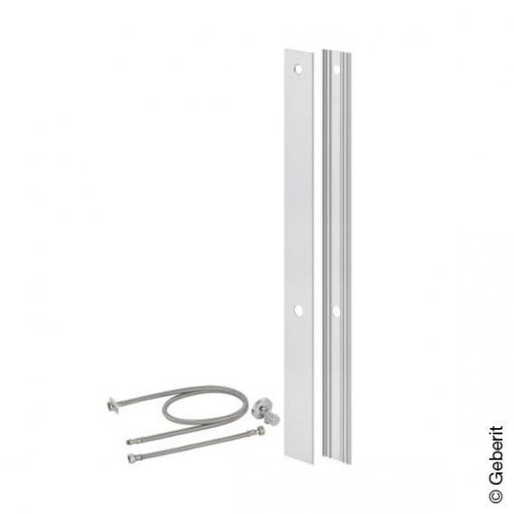 Geberit Monolith Conversion Set For Shower Toilet Tops, For Sanitary Module Wc 101 Cm Aluminium Brushed 131102TA1 - Ideali