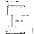 Geberit Wall-Mounted Cistern Ap140 With Start/Stop Flush - Ideali