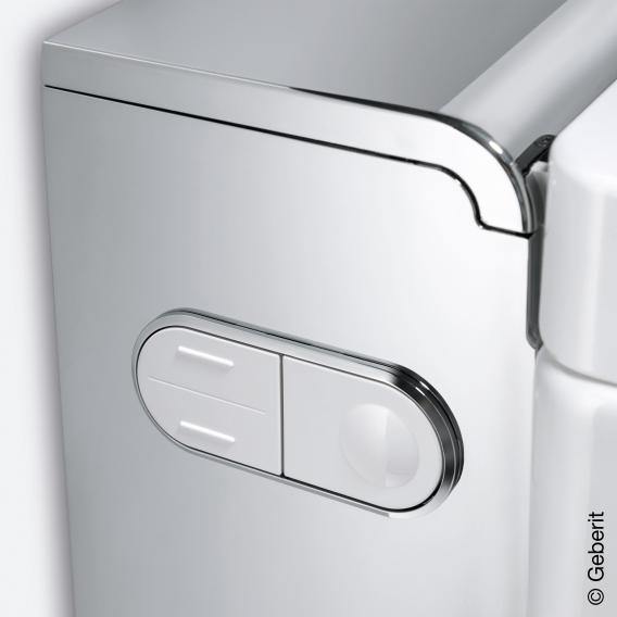 Geberit Aquaclean Mera Comfort Shower Toilet Complete Set, With Toilet Seat White - Ideali