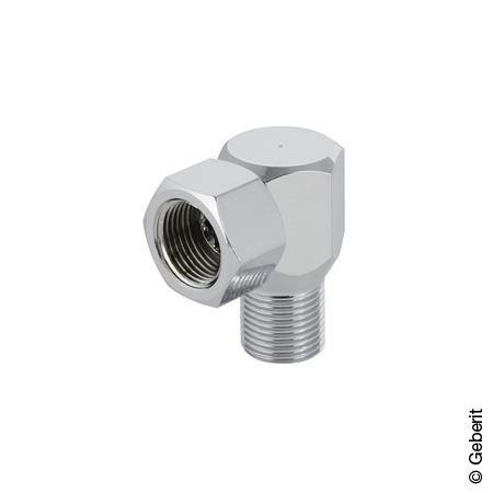 Geberit Aquaclean 90° Elbow Tap Connector With Male Thread And Screw Connection 241586001 - Ideali