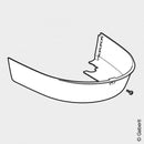 Geberit Design Cover, Bottom For Aquaclean Mera Chrome 243201211 - Ideali