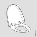 Geberit Aquaclean Toilet Seat And Lid 250034111 - Ideali