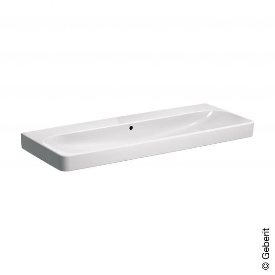 Geberit Smyle Square Washbasin White, With Keratect, With 1 Tap Hole - Ideali