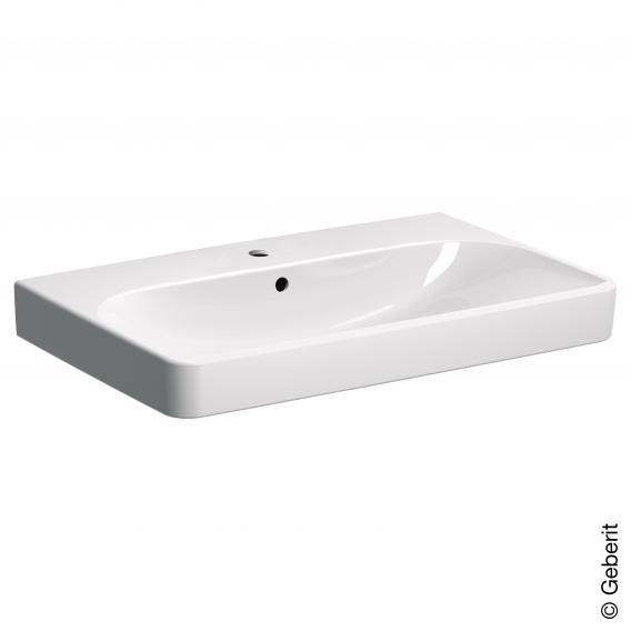 Geberit Smyle Square Washbasin White, With Keratect, With 1 Tap Hole - Ideali