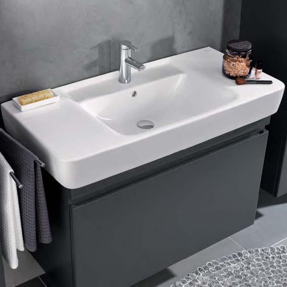 Geberit Renova Plan Washbasin White, With 1 Tap Hole, With Overflow - Ideali