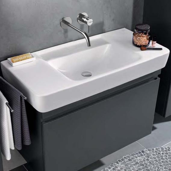 Geberit Renova Plan Washbasin White, With 1 Tap Hole, With Overflow - Ideali