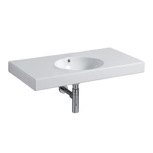 Geberit Preciosa Ii Washbasin White, With Keratect, With 1 Tap Hole, With Overflow - Ideali