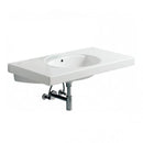 Geberit Preciosa Washbasin White, With Keratect, With 1 Tap Hole, With Overflow - Ideali
