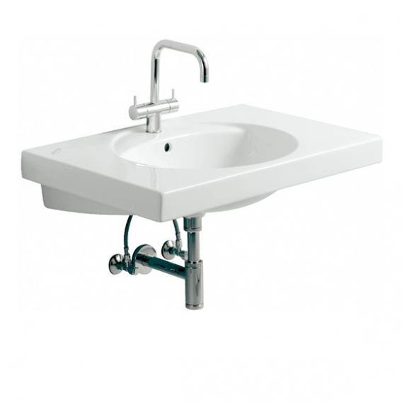 Geberit Preciosa Washbasin White, With Keratect, With 1 Tap Hole, With Overflow - Ideali
