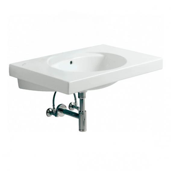 Geberit Preciosa Washbasin White, With Keratect, With 1 Tap Hole, With Overflow - Ideali