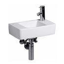 Geberit Renova Plan Handwash Basin White, Without Tap Hole, Without Overflow - Ideali