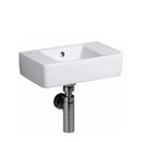 Geberit Renova Plan Handwash Basin White, Without Tap Hole, Without Overflow - Ideali
