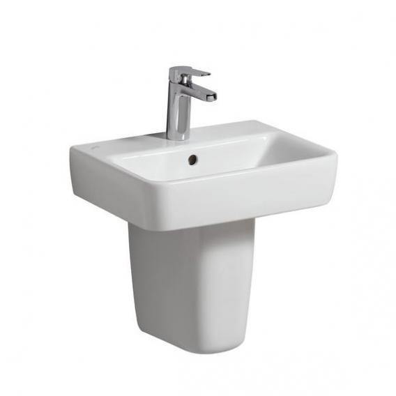 Geberit Renova Compact Hand Washbasin White, With Keratect - Ideali