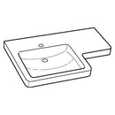 Geberit Renova Comfort Pro Washbasin, Asymmetrical - Ideali