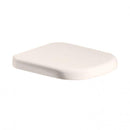 Geberit Renova Plan Toilet Seat With Lid White, Stainless Steel Hinges - Ideali