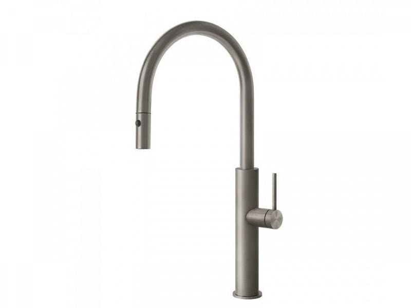 Gessi 316 kitchen tap with pull out shower 60022