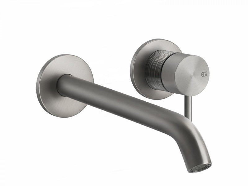 Gessi 316 Trame wall 2 holes sink tap 54386