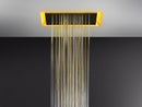 Gessi Afilo ceiling shower head with chromotherapy 57501
