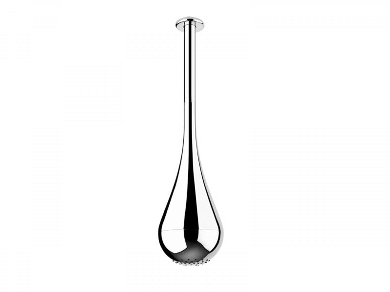 Gessi Goccia ceiling head shower height customizable 33753