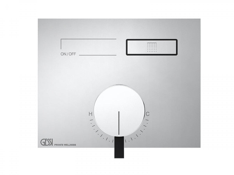 Gessi HI-FI Mixer single-lever thermostatic mixer 63061