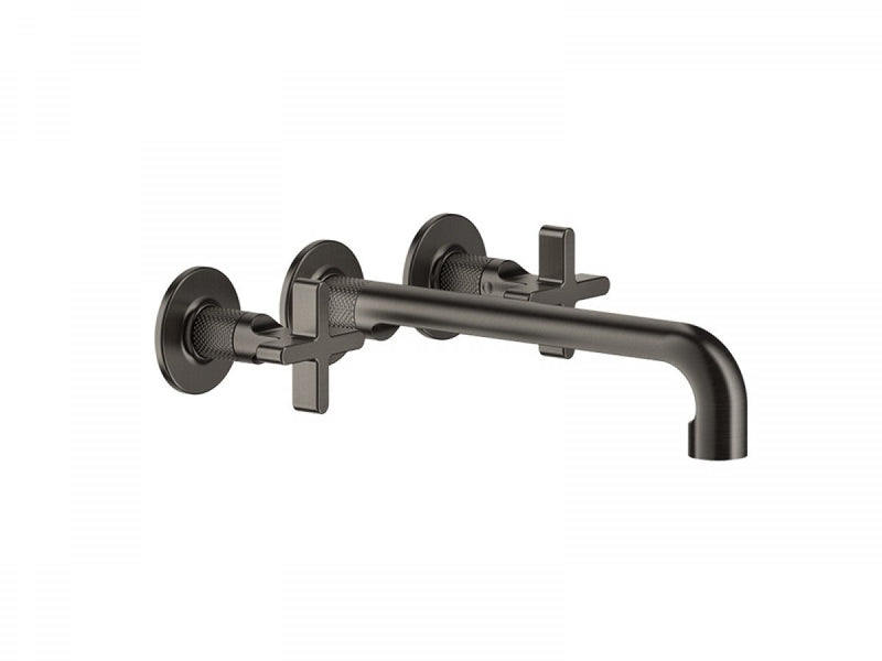 Gessi Inciso 3 holes wall sink tap 58192
