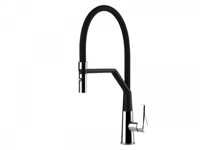 Gessi Proton kitchen tap with pull out handshower 17191