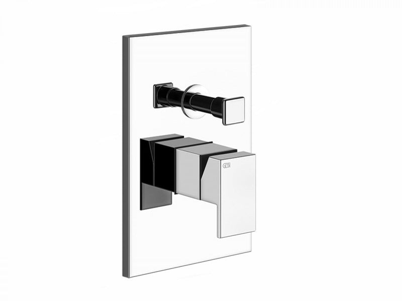 Gessi Rettangolo Shower wall shower tap with diverter 44604
